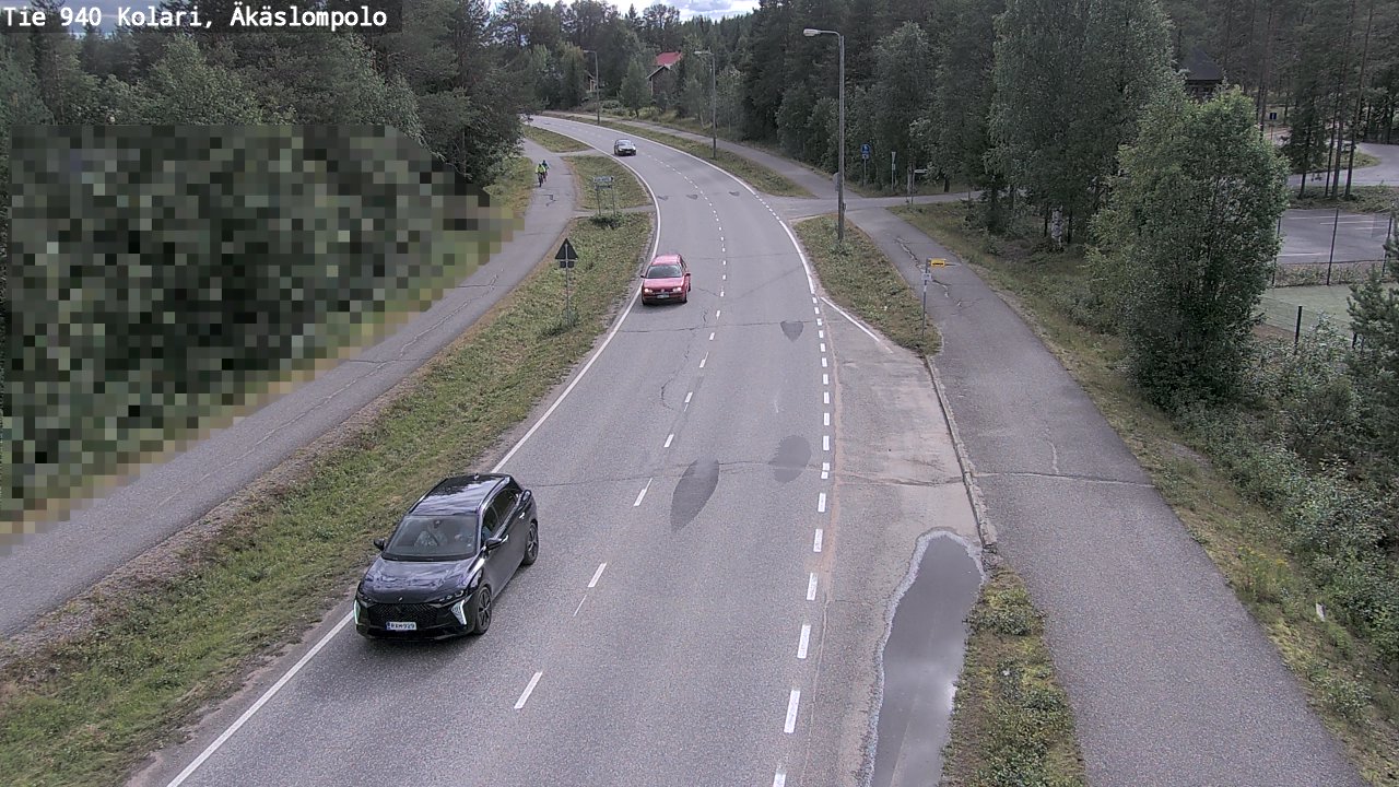 Weather Camera Image Väg 940 Kolari, Äkäslompolo, Kolari, Lappi
