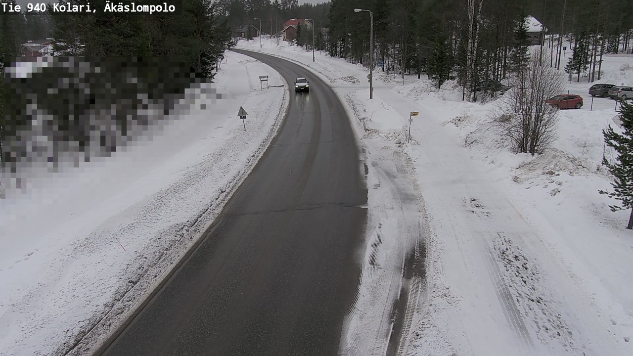 Kelikamerat Kuva Tie 940 Kolari, Äkäslompolo, Kolari, Lappi