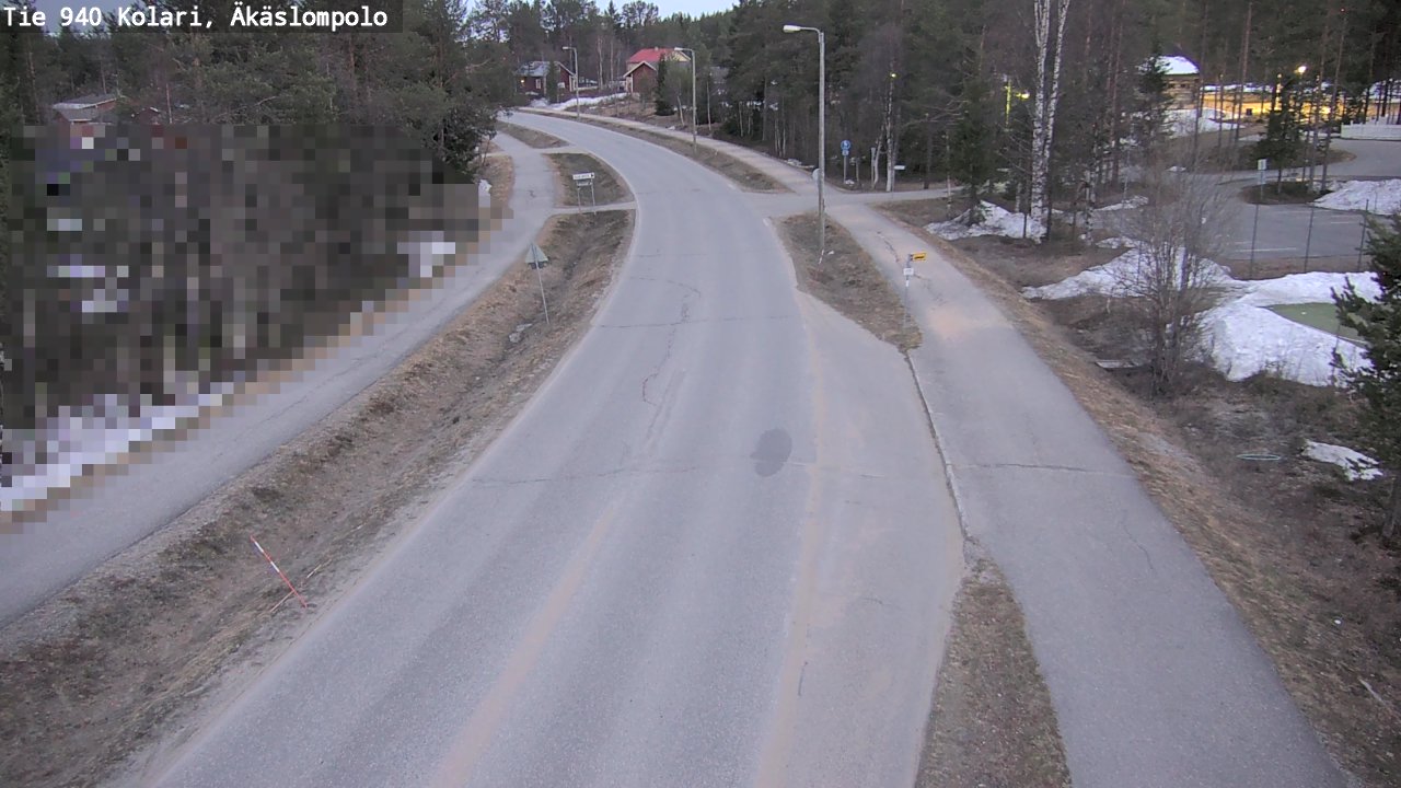Weather Camera Image Road 940 Kolari, Äkäslompolo, Kolari, Lappi