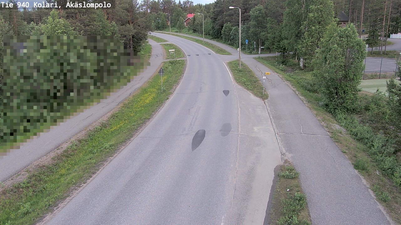 Kelikamerat Kuva Tie 940 Kolari, Äkäslompolo, Kolari, Lappi