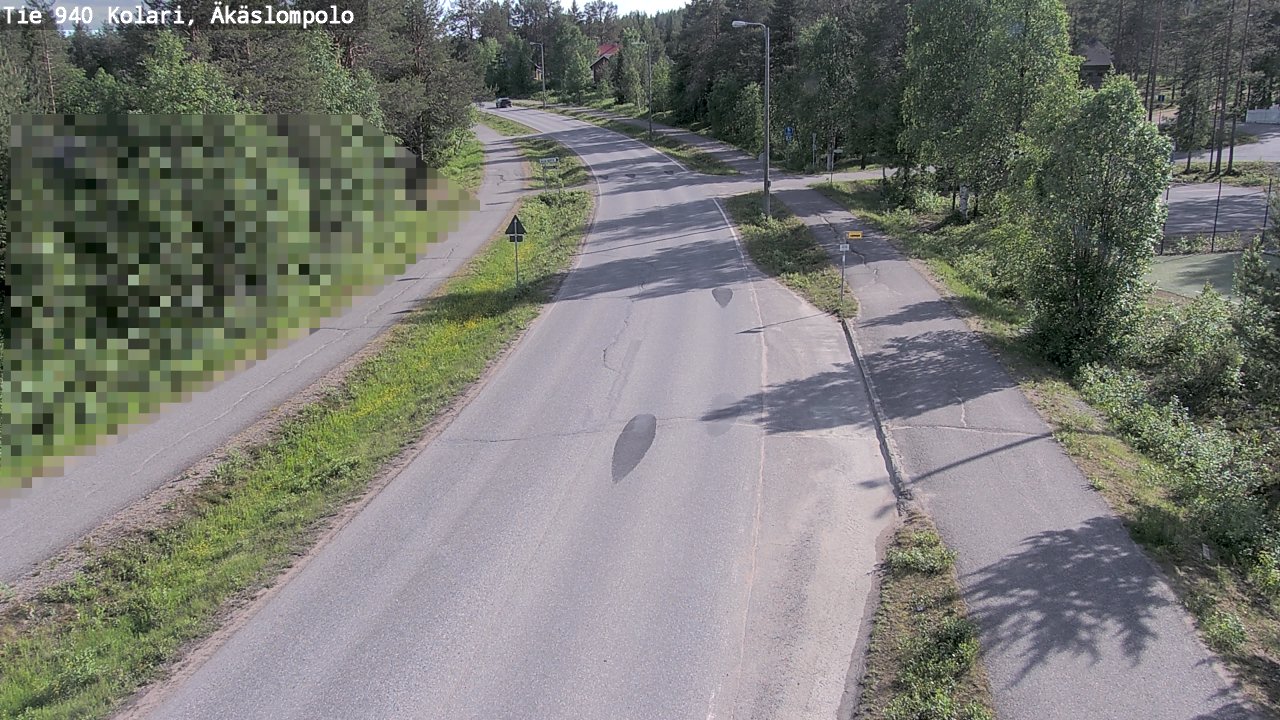 Kelikamerat Kuva Tie 940 Kolari, Äkäslompolo, Kolari, Lappi