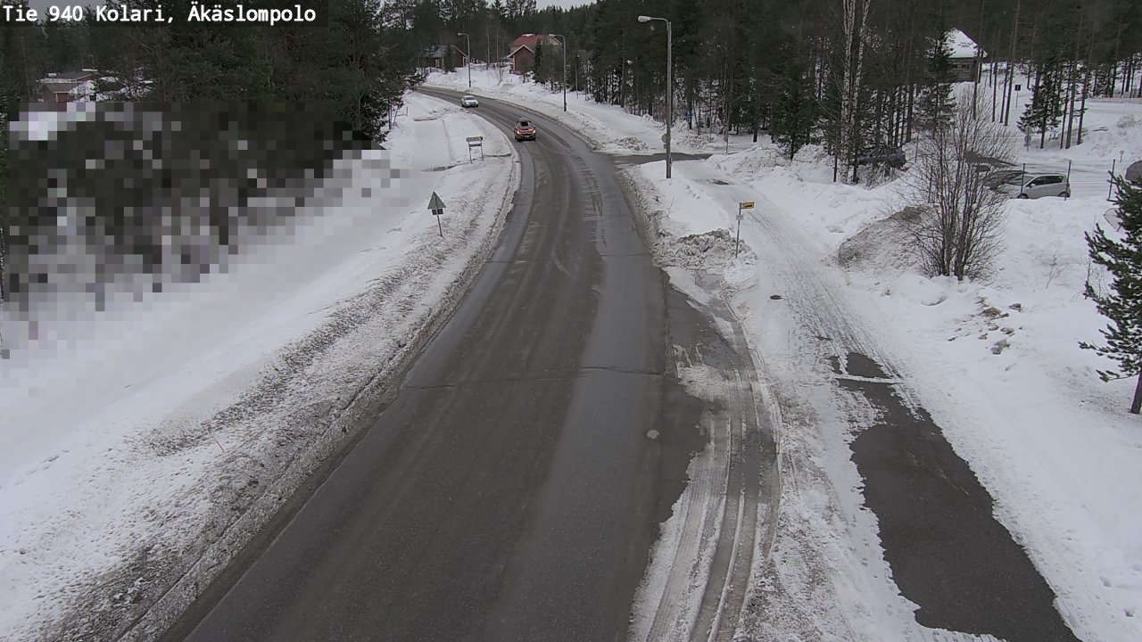 Kelikamerat Kuva Tie 940 Kolari, Äkäslompolo, Kolari, Lappi