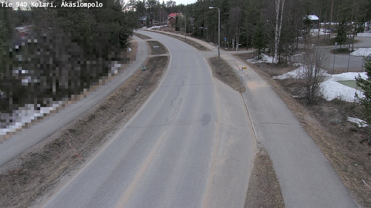 Kelikamerat Kuva Tie 940 Kolari, Äkäslompolo, Kolari, Lappi