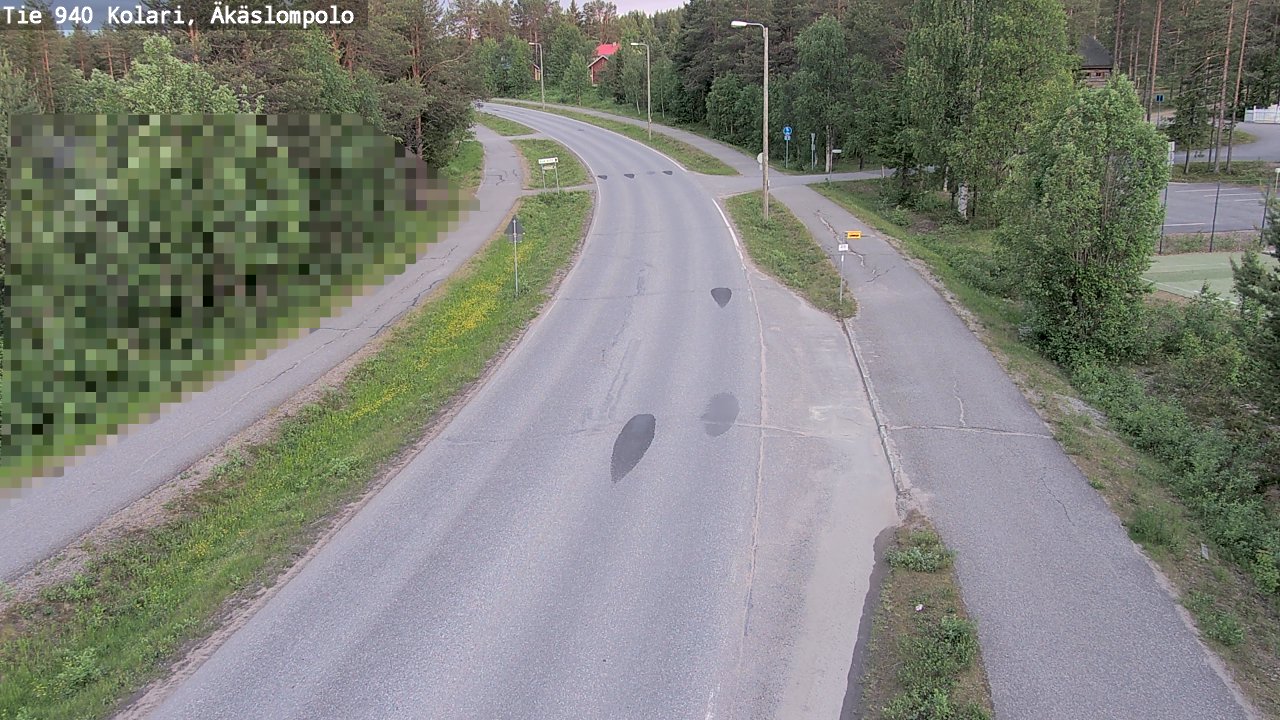Kelikamerat Kuva Tie 940 Kolari, Äkäslompolo, Kolari, Lappi