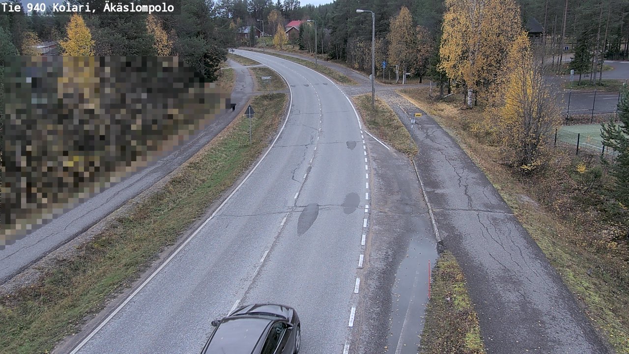 Weather Camera Image Väg 940 Kolari, Äkäslompolo, Kolari, Lappi