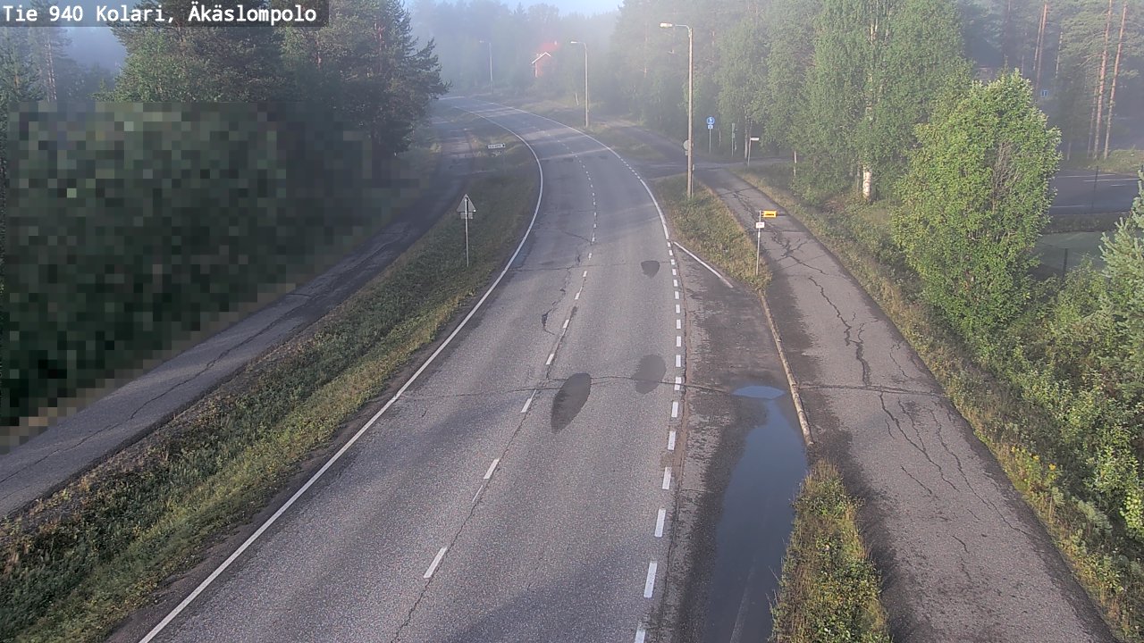 Kelikamerat Kuva Tie 940 Kolari, Äkäslompolo, Kolari, Lappi