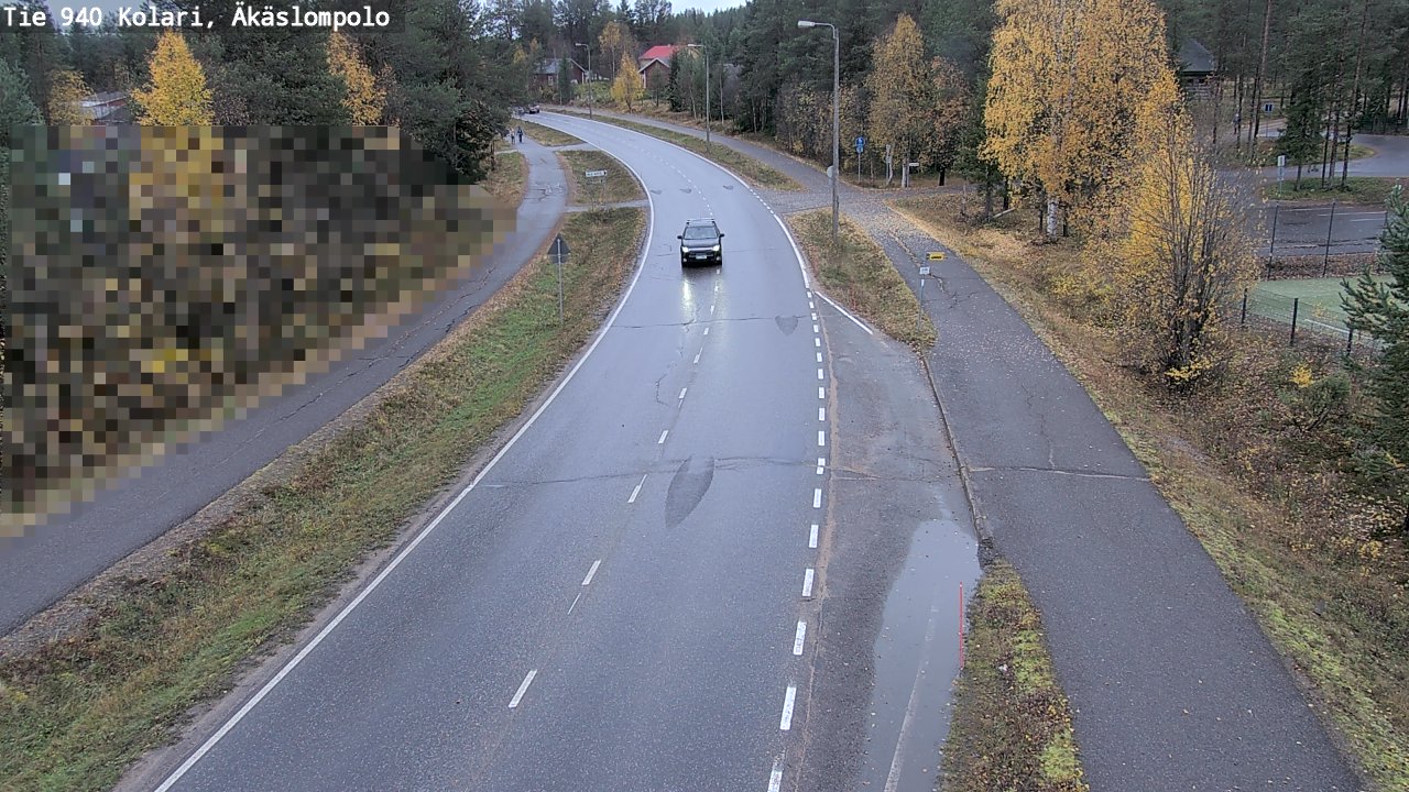 Weather Camera Image Väg 940 Kolari, Äkäslompolo, Kolari, Lappi