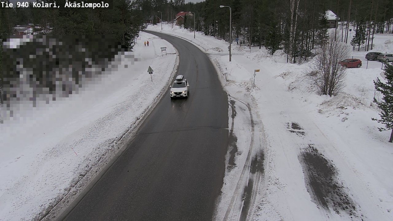 Weather Camera Image Road 940 Kolari, Äkäslompolo, Kolari, Lappi