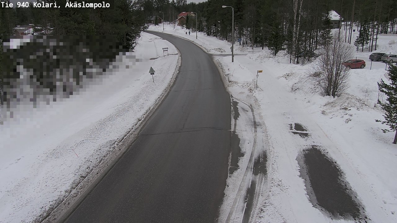 Weather Camera Image Road 940 Kolari, Äkäslompolo, Kolari, Lappi