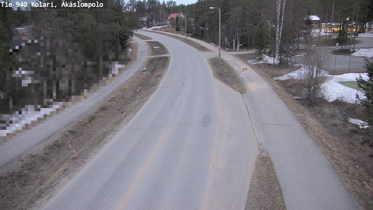 Weather Camera Image Road 940 Kolari, Äkäslompolo, Kolari, Lappi