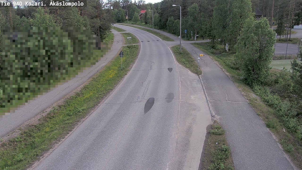 Kelikamerat Kuva Tie 940 Kolari, Äkäslompolo, Kolari, Lappi