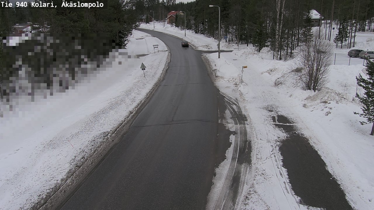 Weather Camera Image Road 940 Kolari, Äkäslompolo, Kolari, Lappi