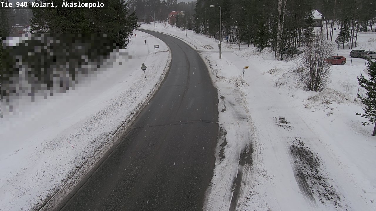 Weather Camera Image Road 940 Kolari, Äkäslompolo, Kolari, Lappi