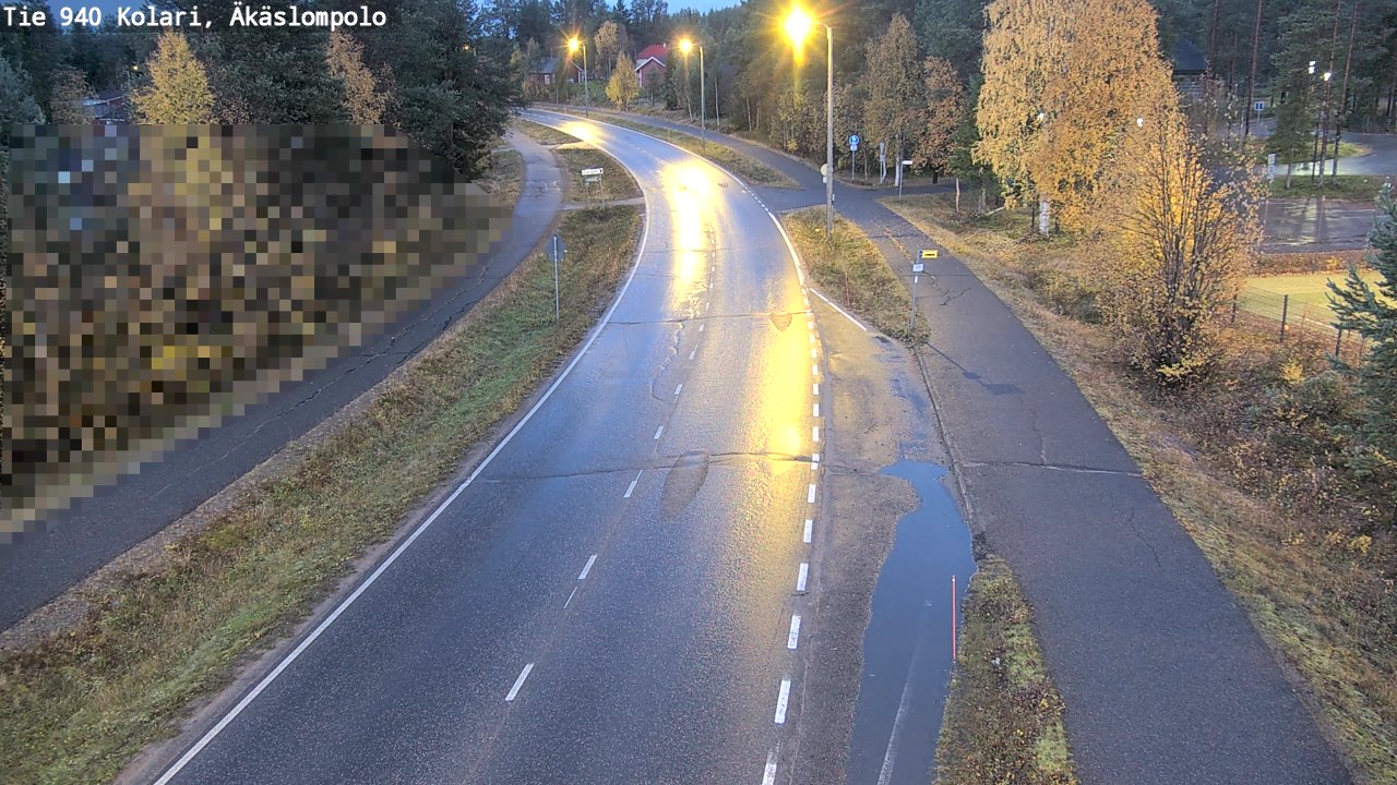 Kelikamerat Kuva Tie 940 Kolari, Äkäslompolo, Kolari, Lappi