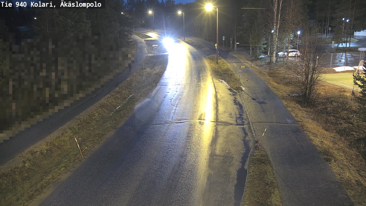 Kelikamerat Kuva Tie 940 Kolari, Äkäslompolo, Kolari, Lappi