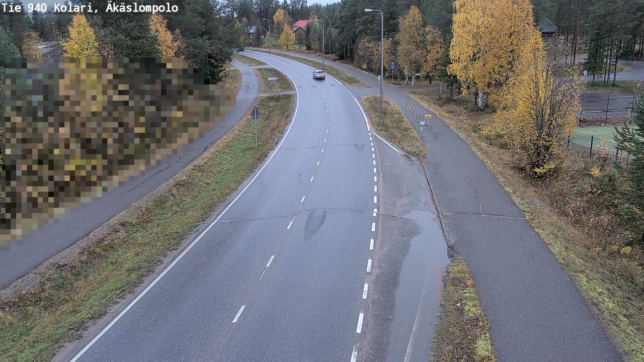 Kelikamerat Kuva Tie 940 Kolari, Äkäslompolo, Kolari, Lappi