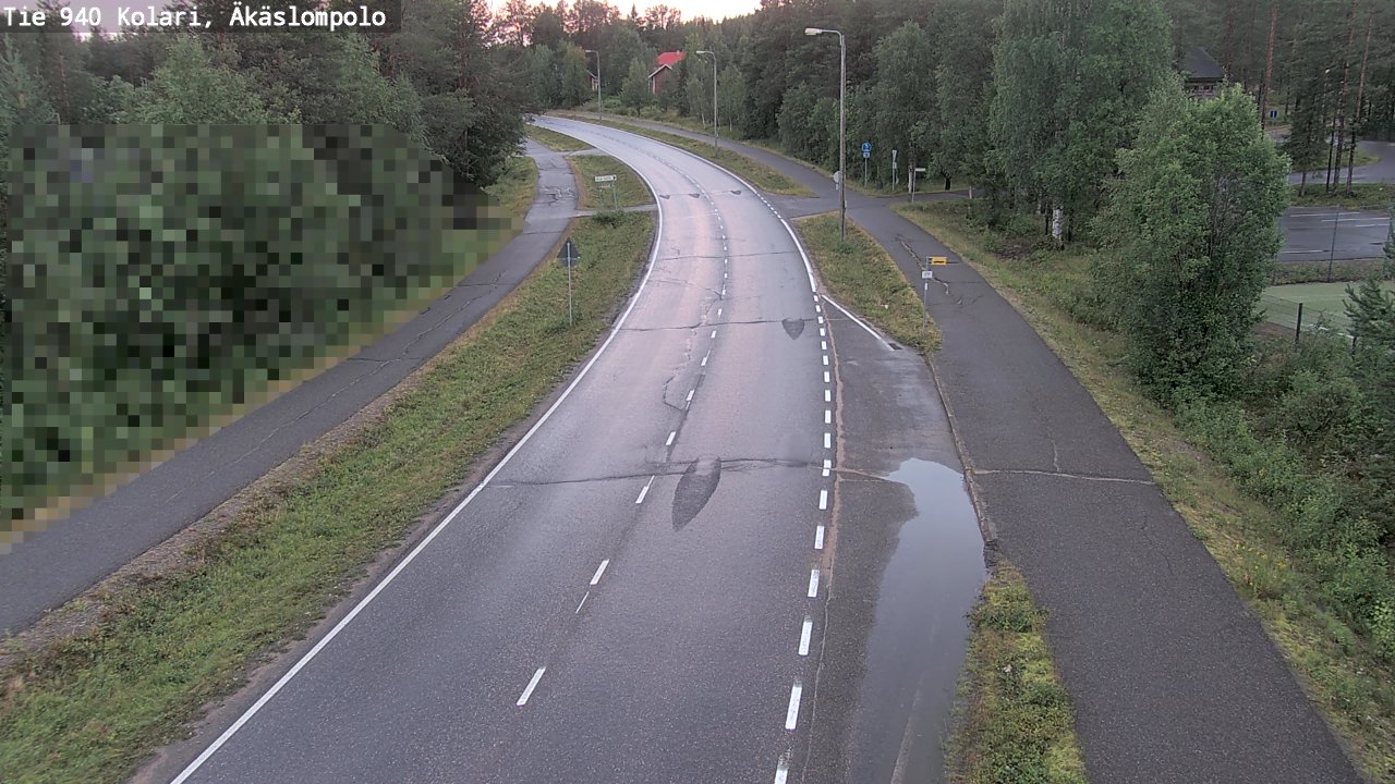 Kelikamerat Kuva Tie 940 Kolari, Äkäslompolo, Kolari, Lappi