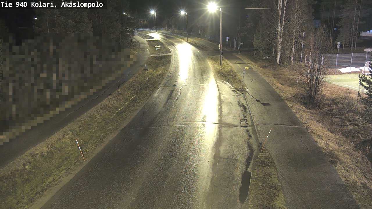 Kelikamerat Kuva Tie 940 Kolari, Äkäslompolo, Kolari, Lappi