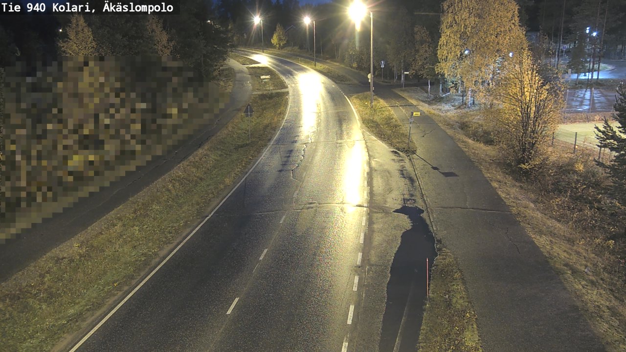 Kelikamerat Kuva Tie 940 Kolari, Äkäslompolo, Kolari, Lappi