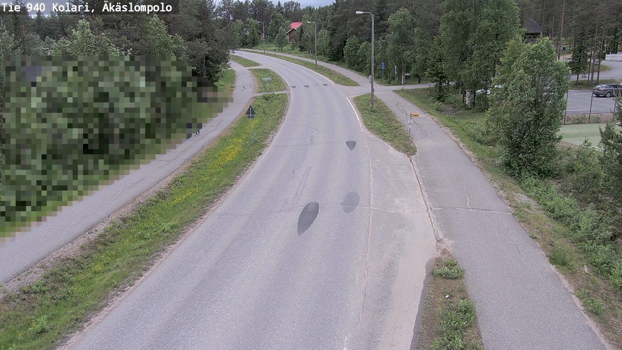 Weather Camera Image Väg 940 Kolari, Äkäslompolo, Kolari, Lappi