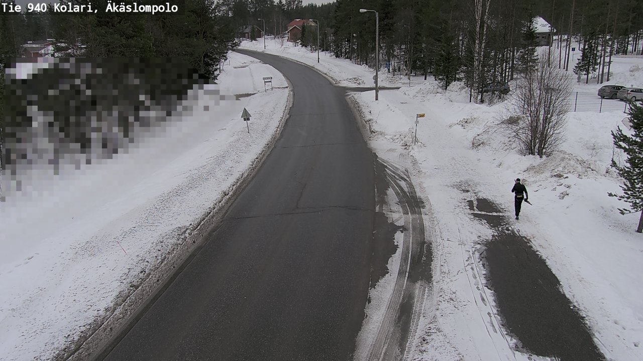 Weather Camera Image Road 940 Kolari, Äkäslompolo, Kolari, Lappi