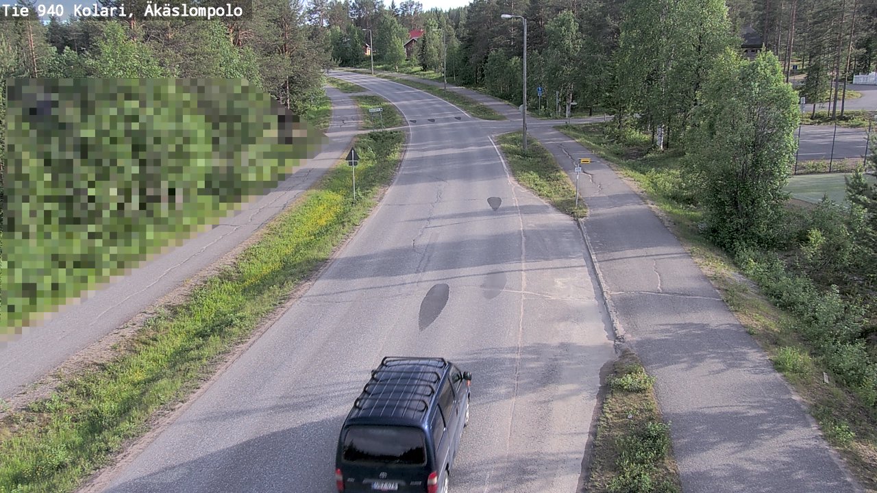 Kelikamerat Kuva Tie 940 Kolari, Äkäslompolo, Kolari, Lappi