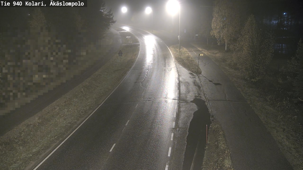 Kelikamerat Kuva Tie 940 Kolari, Äkäslompolo, Kolari, Lappi