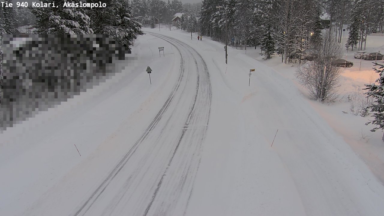 Kelikamerat Kuva Tie 940 Kolari, Äkäslompolo, Kolari, Lappi