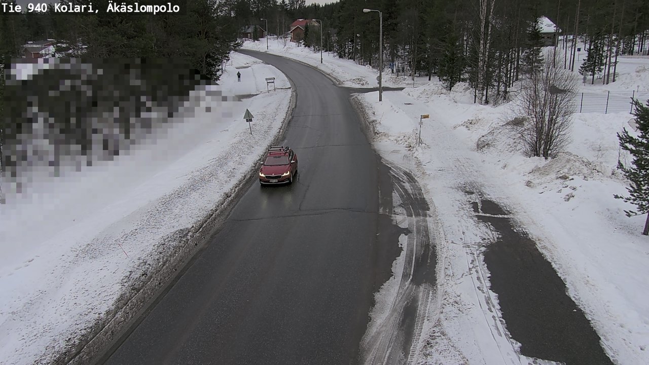 Weather Camera Image Road 940 Kolari, Äkäslompolo, Kolari, Lappi