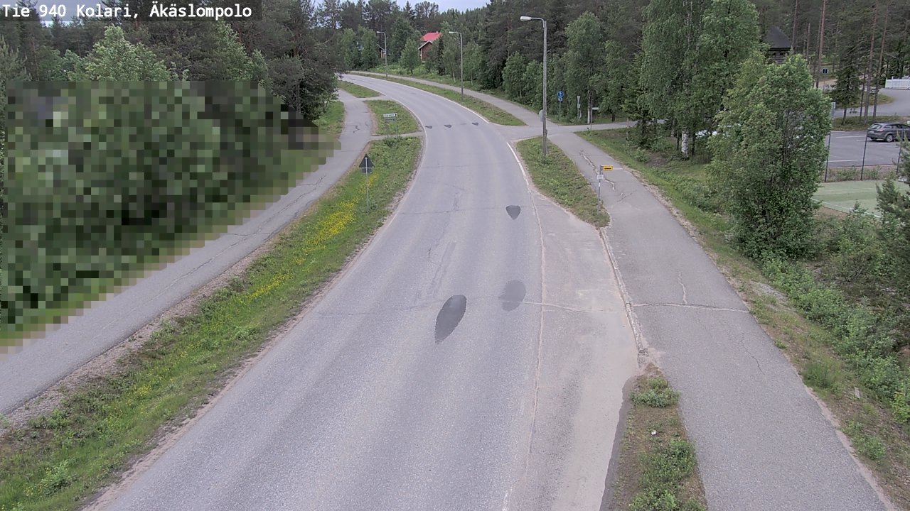 Weather Camera Image Road 940 Kolari, Äkäslompolo, Kolari, Lappi