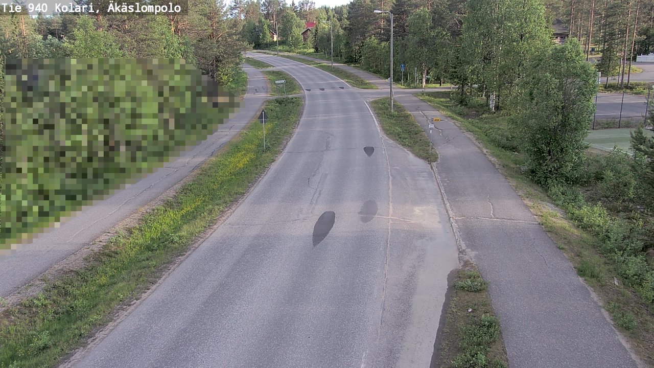 Kelikamerat Kuva Tie 940 Kolari, Äkäslompolo, Kolari, Lappi