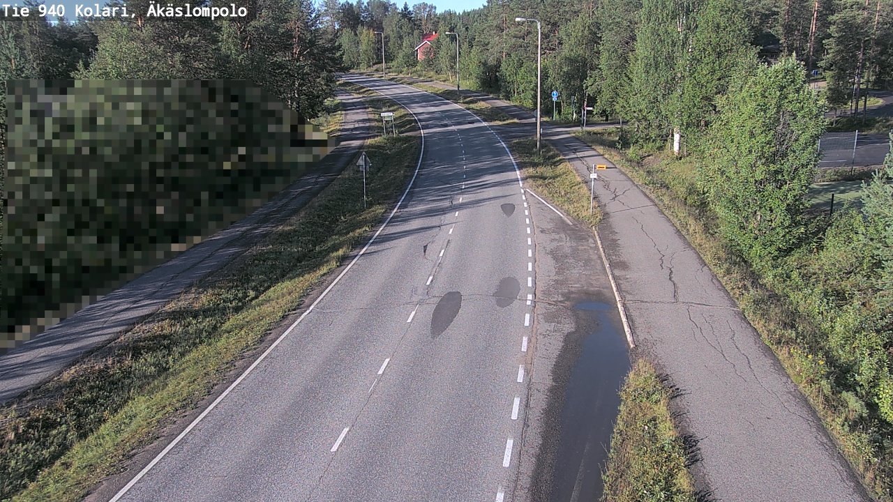 Kelikamerat Kuva Tie 940 Kolari, Äkäslompolo, Kolari, Lappi