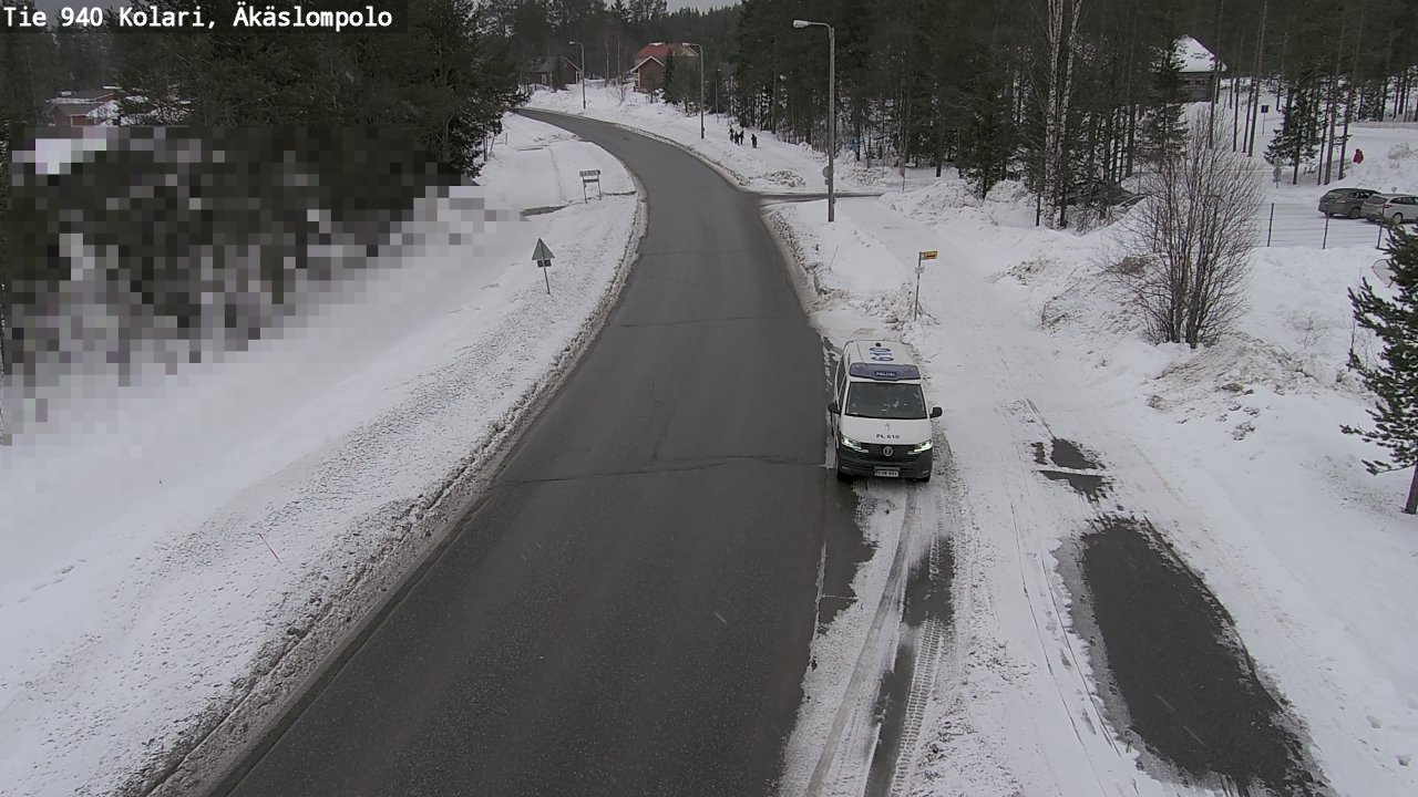 Weather Camera Image Road 940 Kolari, Äkäslompolo, Kolari, Lappi