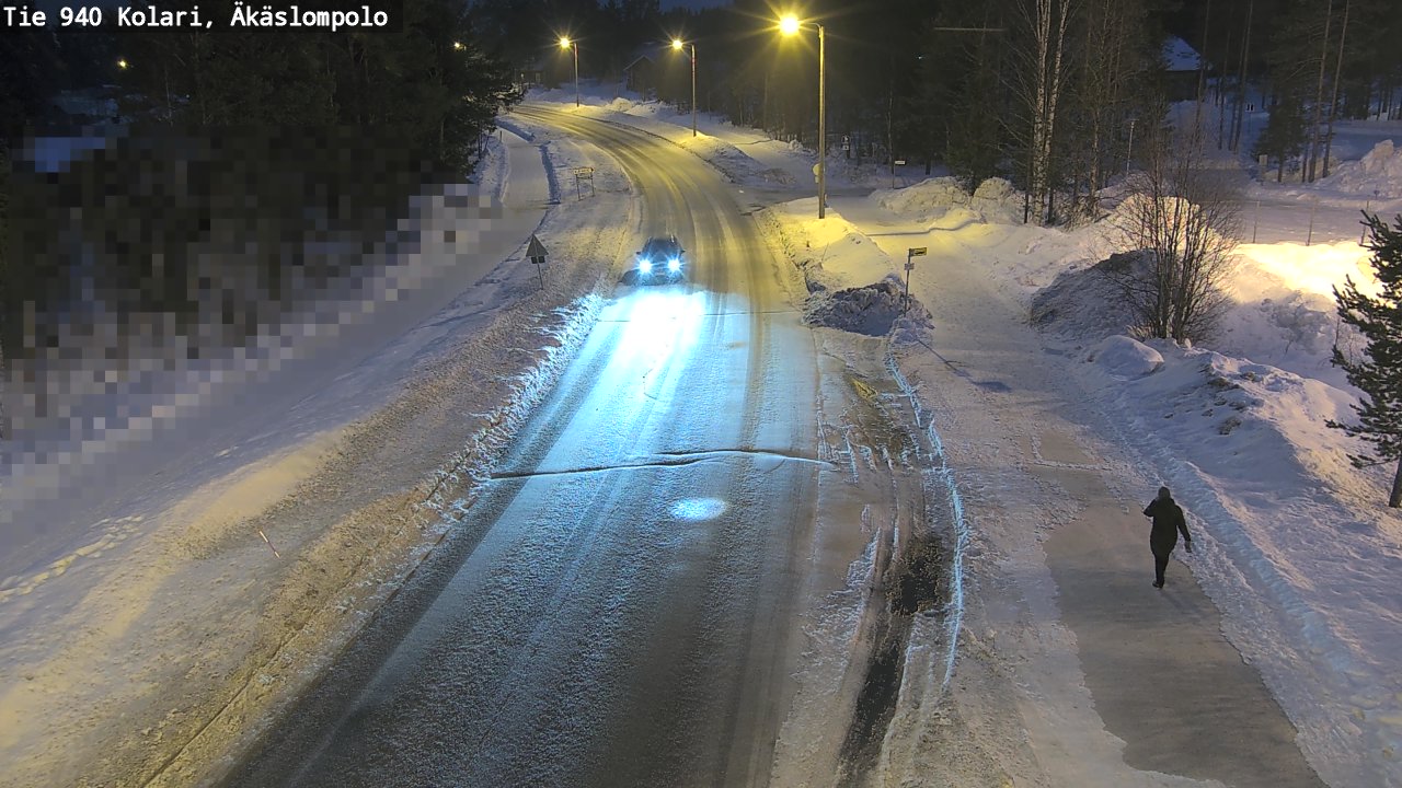 Kelikamerat Kuva Tie 940 Kolari, Äkäslompolo, Kolari, Lappi