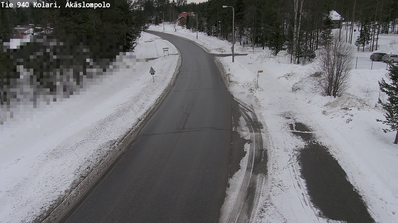 Weather Camera Image Road 940 Kolari, Äkäslompolo, Kolari, Lappi