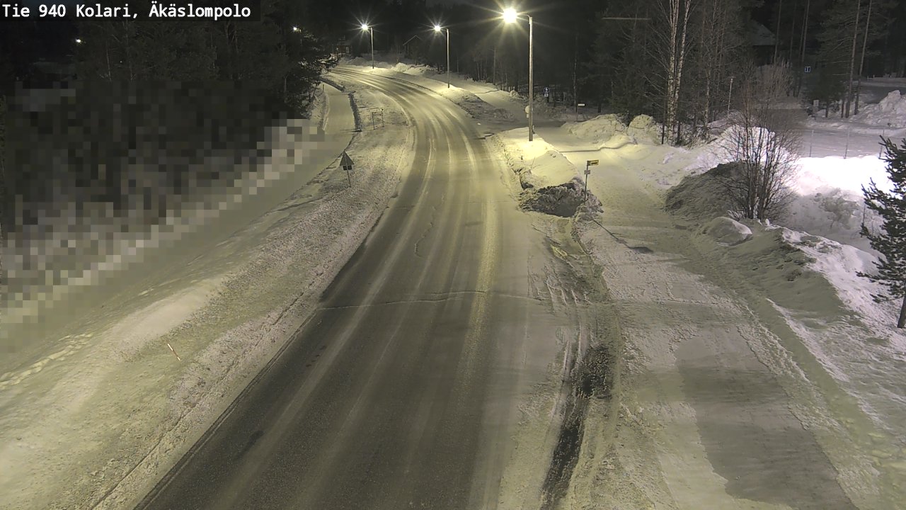 Kelikamerat Kuva Tie 940 Kolari, Äkäslompolo, Kolari, Lappi