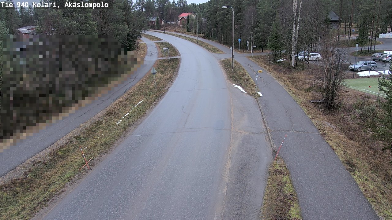 Kelikamerat Kuva Tie 940 Kolari, Äkäslompolo, Kolari, Lappi