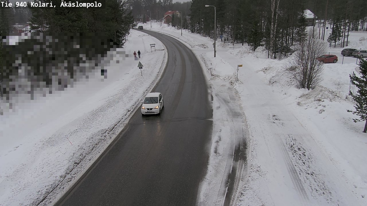 Kelikamerat Kuva Tie 940 Kolari, Äkäslompolo, Kolari, Lappi