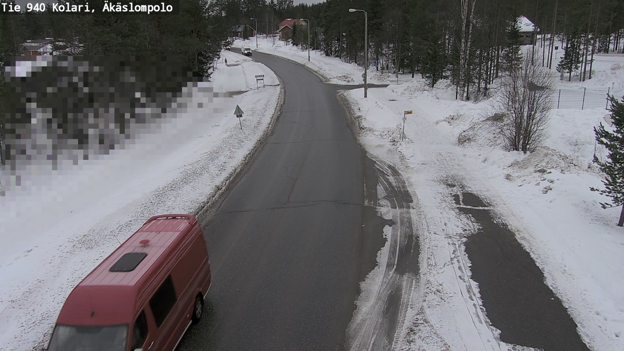 Weather Camera Image Road 940 Kolari, Äkäslompolo, Kolari, Lappi