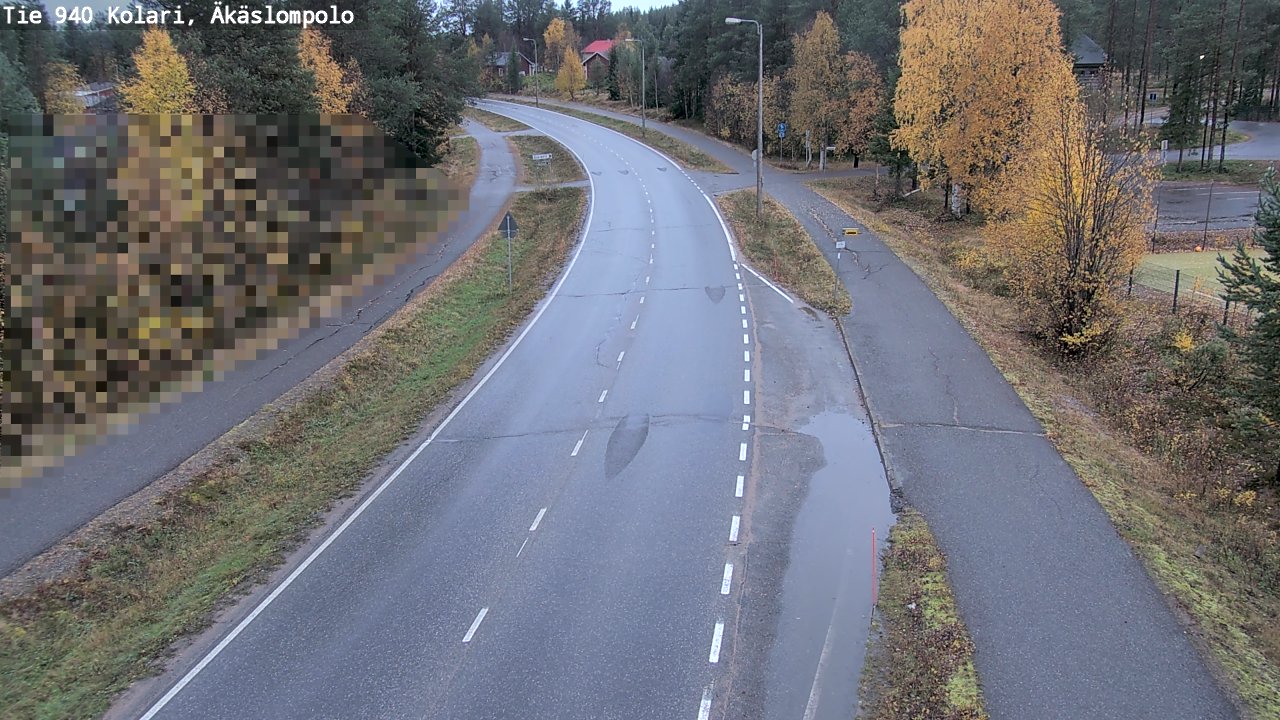 Kelikamerat Kuva Tie 940 Kolari, Äkäslompolo, Kolari, Lappi