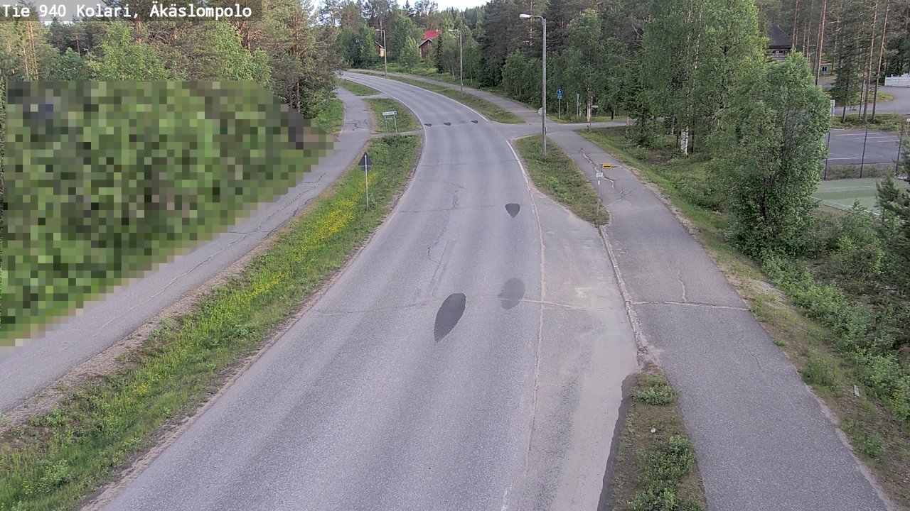 Kelikamerat Kuva Tie 940 Kolari, Äkäslompolo, Kolari, Lappi
