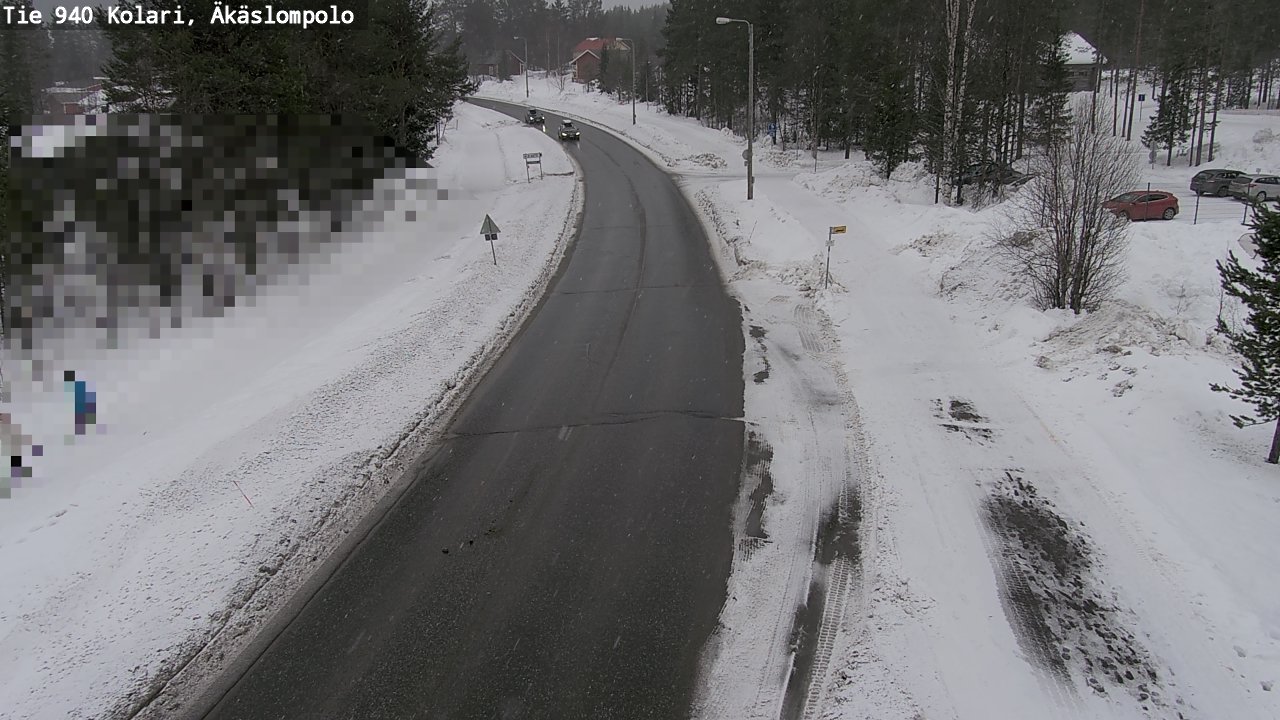 Weather Camera Image Road 940 Kolari, Äkäslompolo, Kolari, Lappi