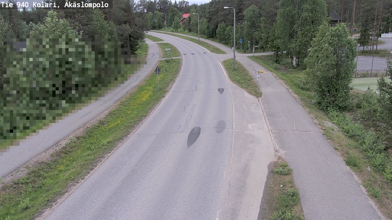 Weather Camera Image Road 940 Kolari, Äkäslompolo, Kolari, Lappi