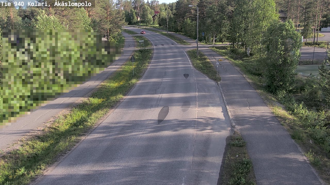 Kelikamerat Kuva Tie 940 Kolari, Äkäslompolo, Kolari, Lappi