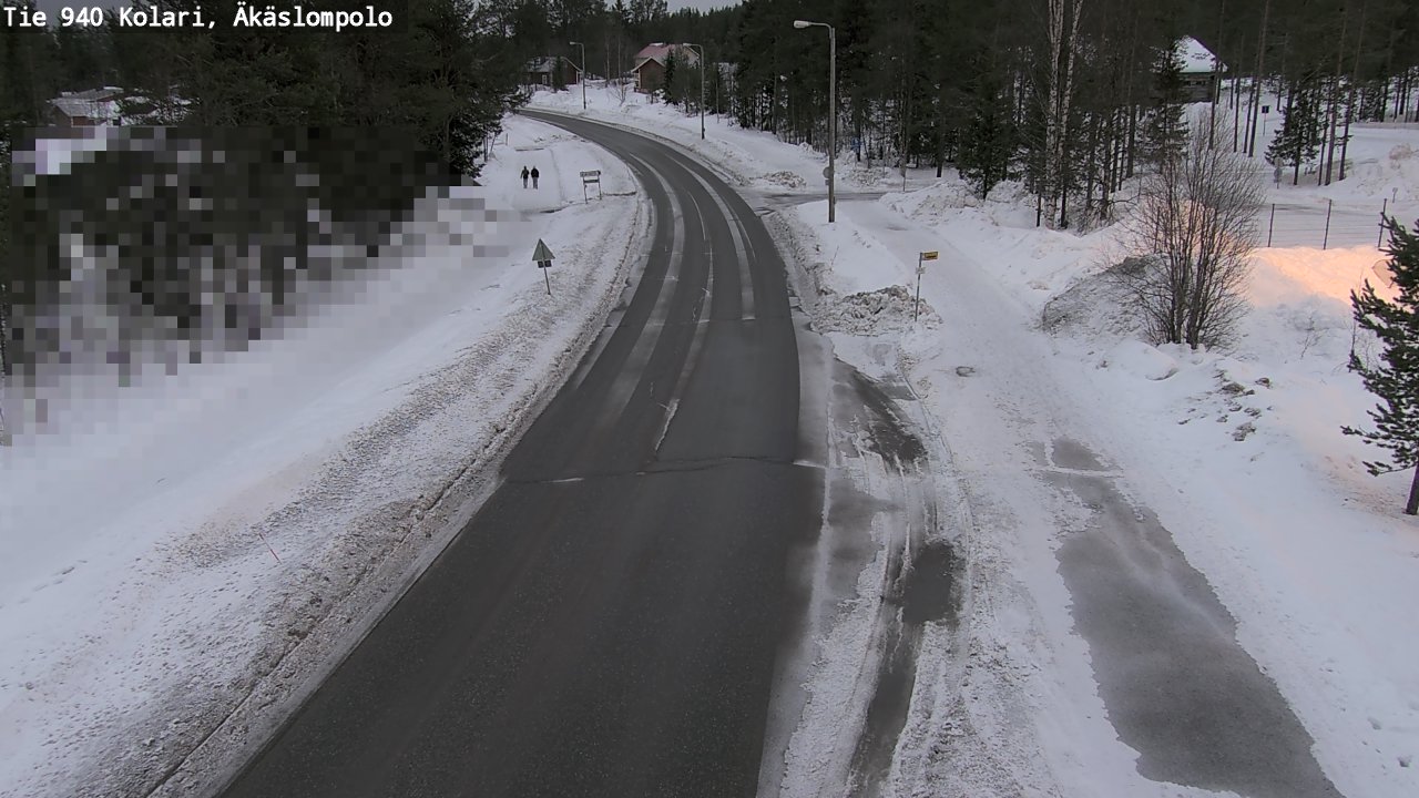 Kelikamerat Kuva Tie 940 Kolari, Äkäslompolo, Kolari, Lappi