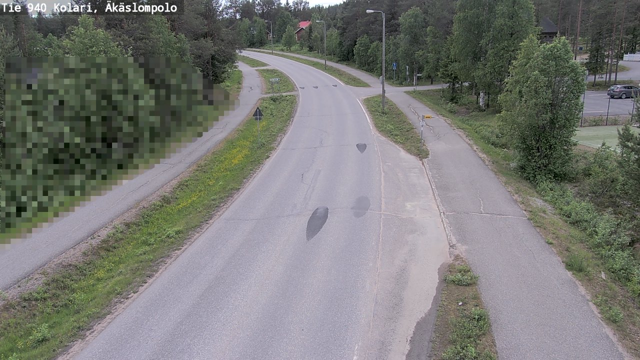 Kelikamerat Kuva Tie 940 Kolari, Äkäslompolo, Kolari, Lappi