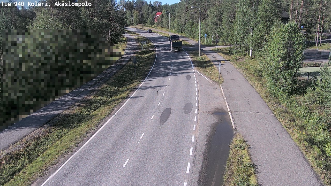 Weather Camera Image Road 940 Kolari, Äkäslompolo, Kolari, Lappi