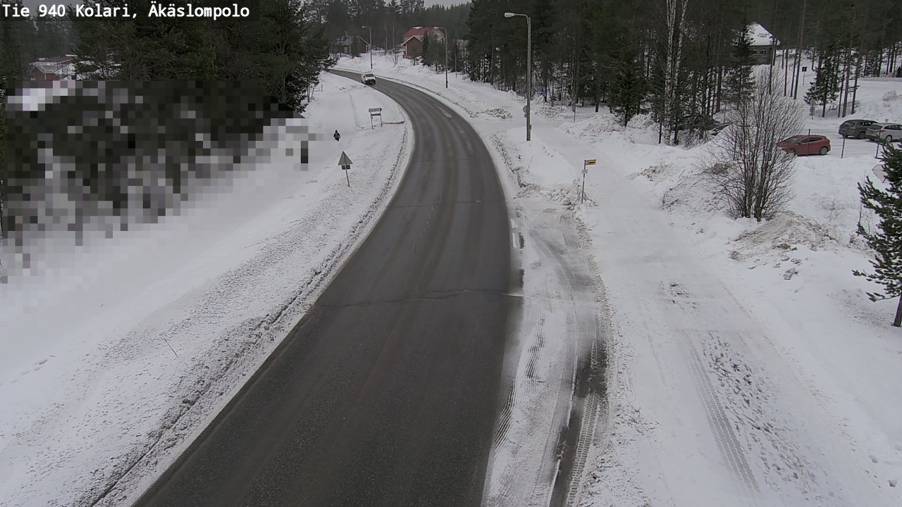 Kelikamerat Kuva Tie 940 Kolari, Äkäslompolo, Kolari, Lappi