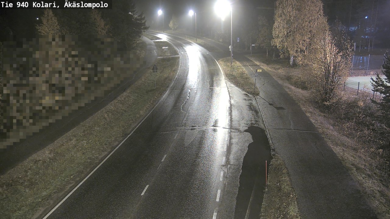 Kelikamerat Kuva Tie 940 Kolari, Äkäslompolo, Kolari, Lappi