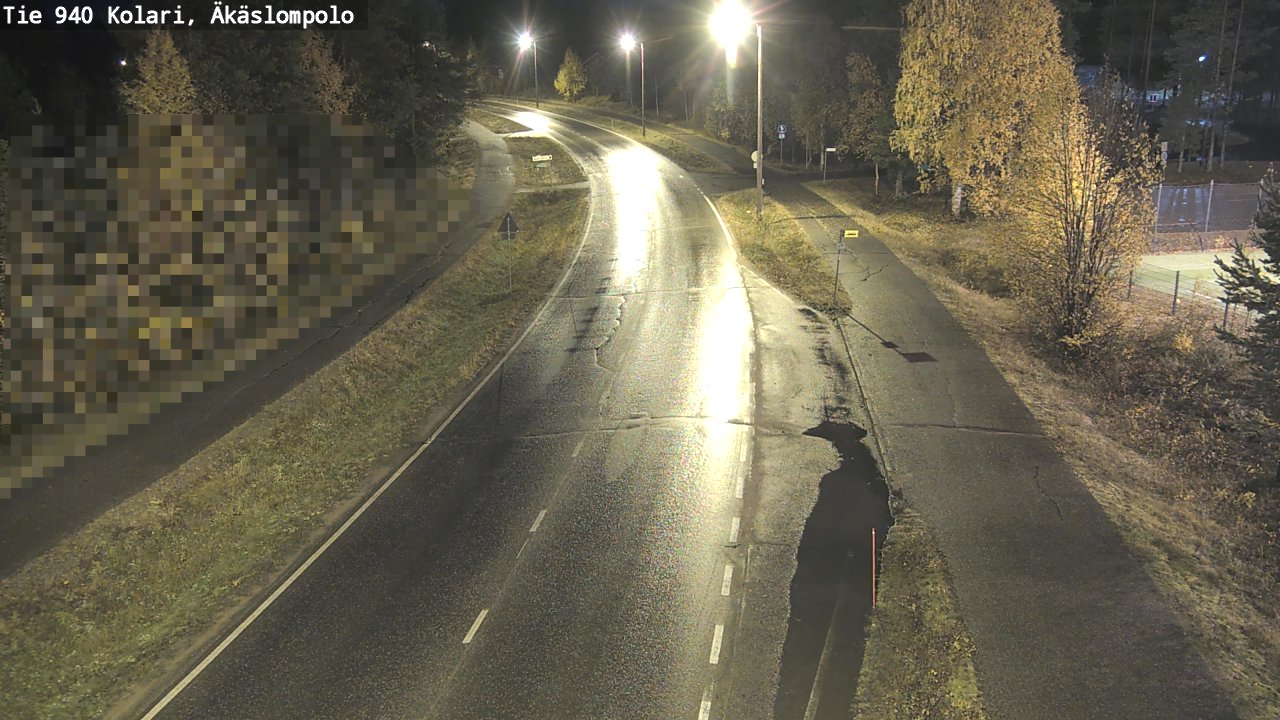 Kelikamerat Kuva Tie 940 Kolari, Äkäslompolo, Kolari, Lappi
